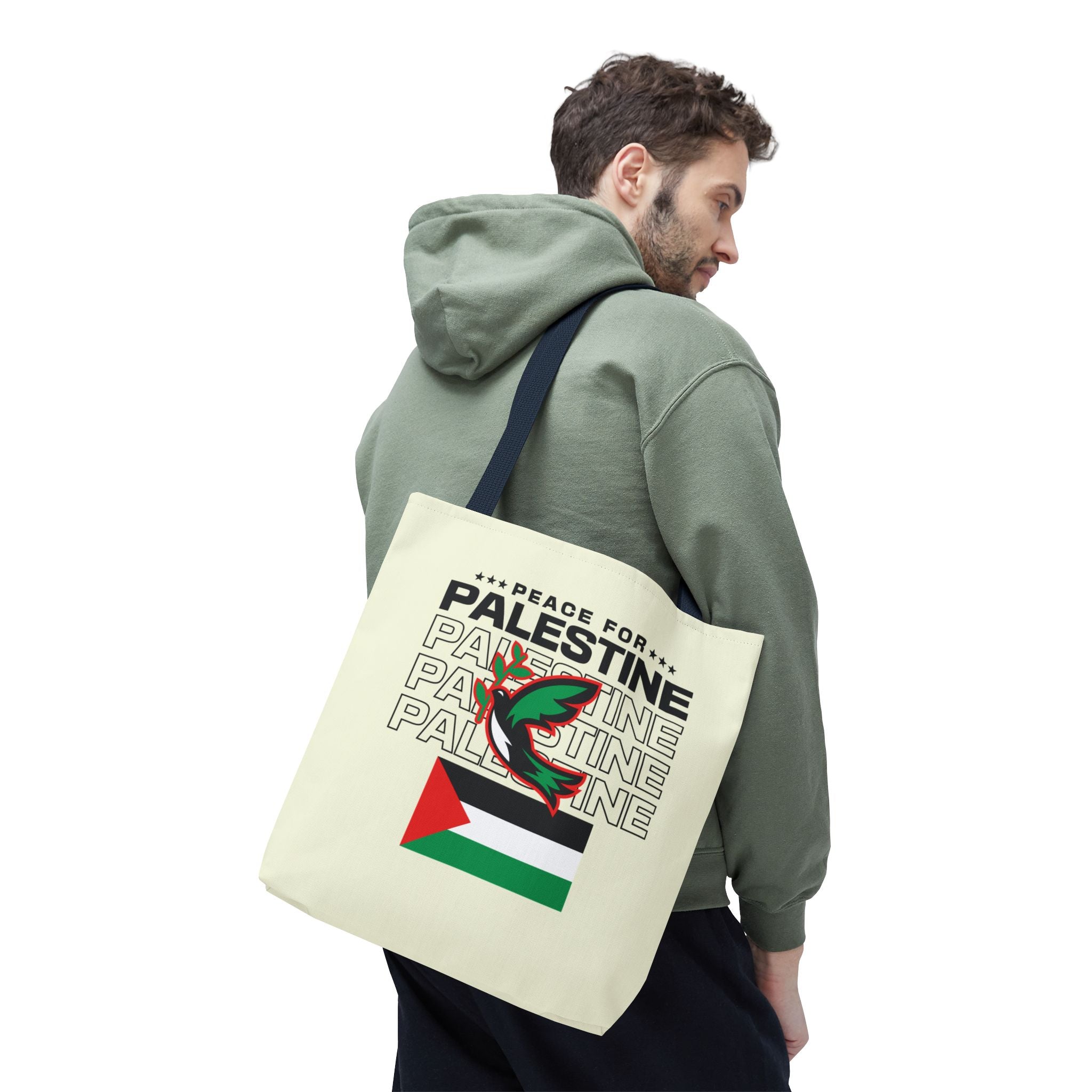 Peace for Palestine Tote Bag - Bags
