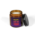 Mom Love You 1000 Scented Soy Candle - 4oz / Amber / Christmas Warmth - Home Decor