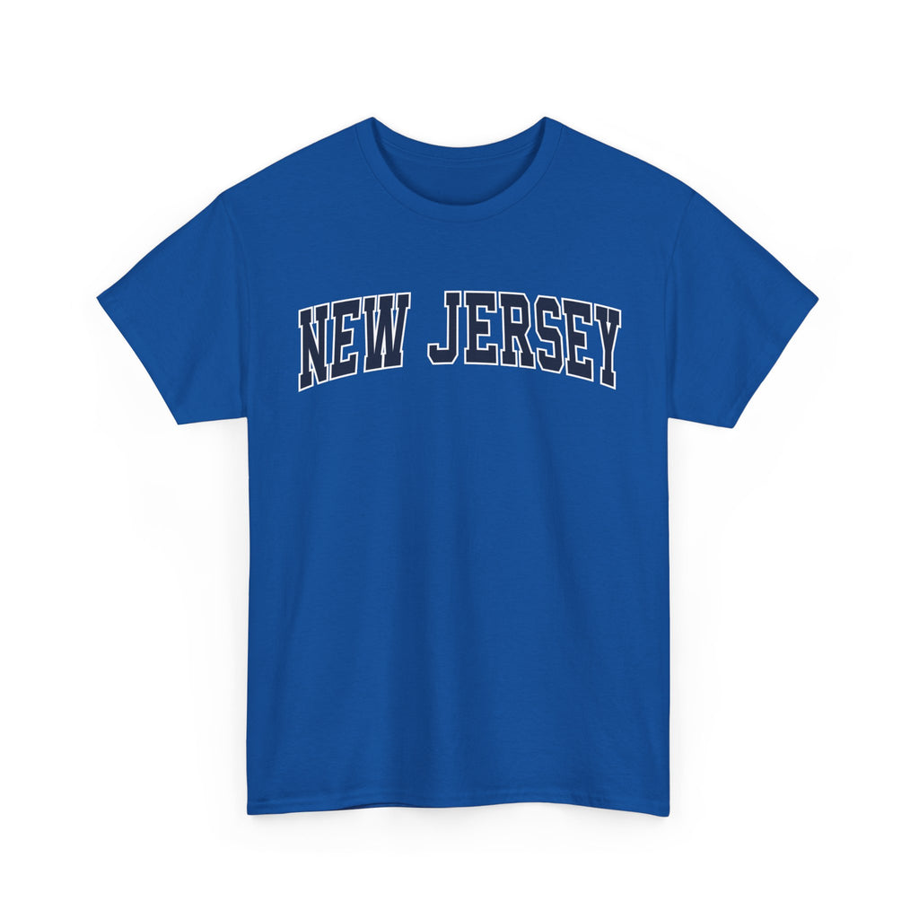 New Jersey Vintage Varsity Unisex T-shirt - Royal / S - T-Shirt