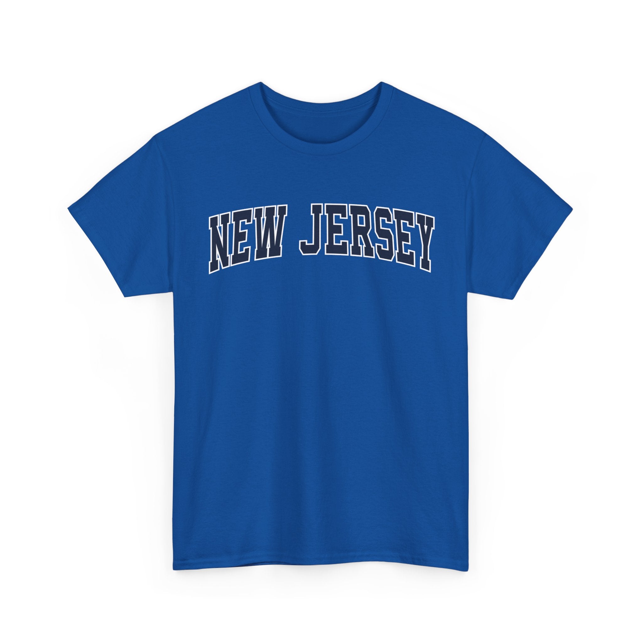 New Jersey Vintage Varsity Unisex T-shirt - Royal / S - T-Shirt