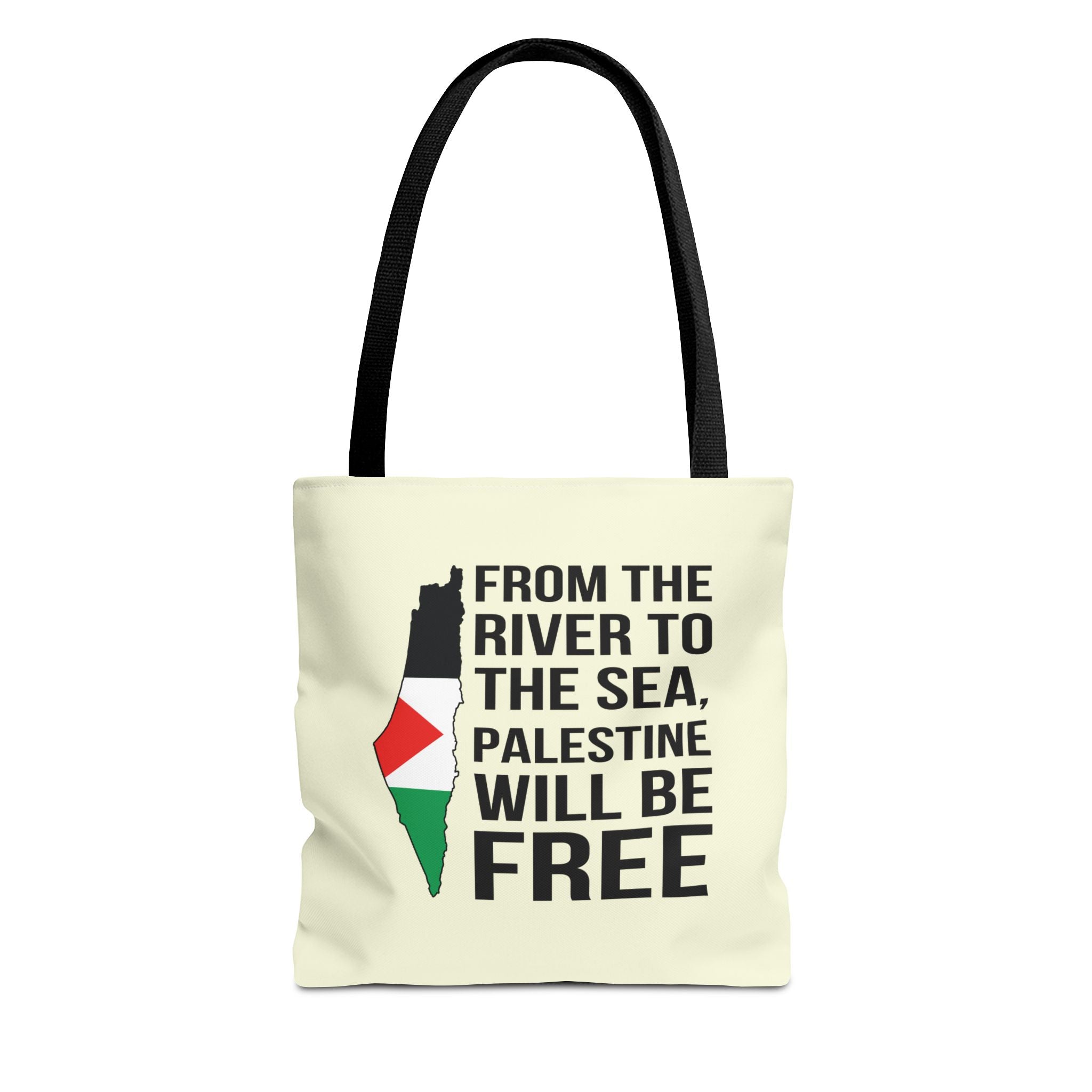 Palestine Pride Tote Bag - 13’’ × / Black - Bags