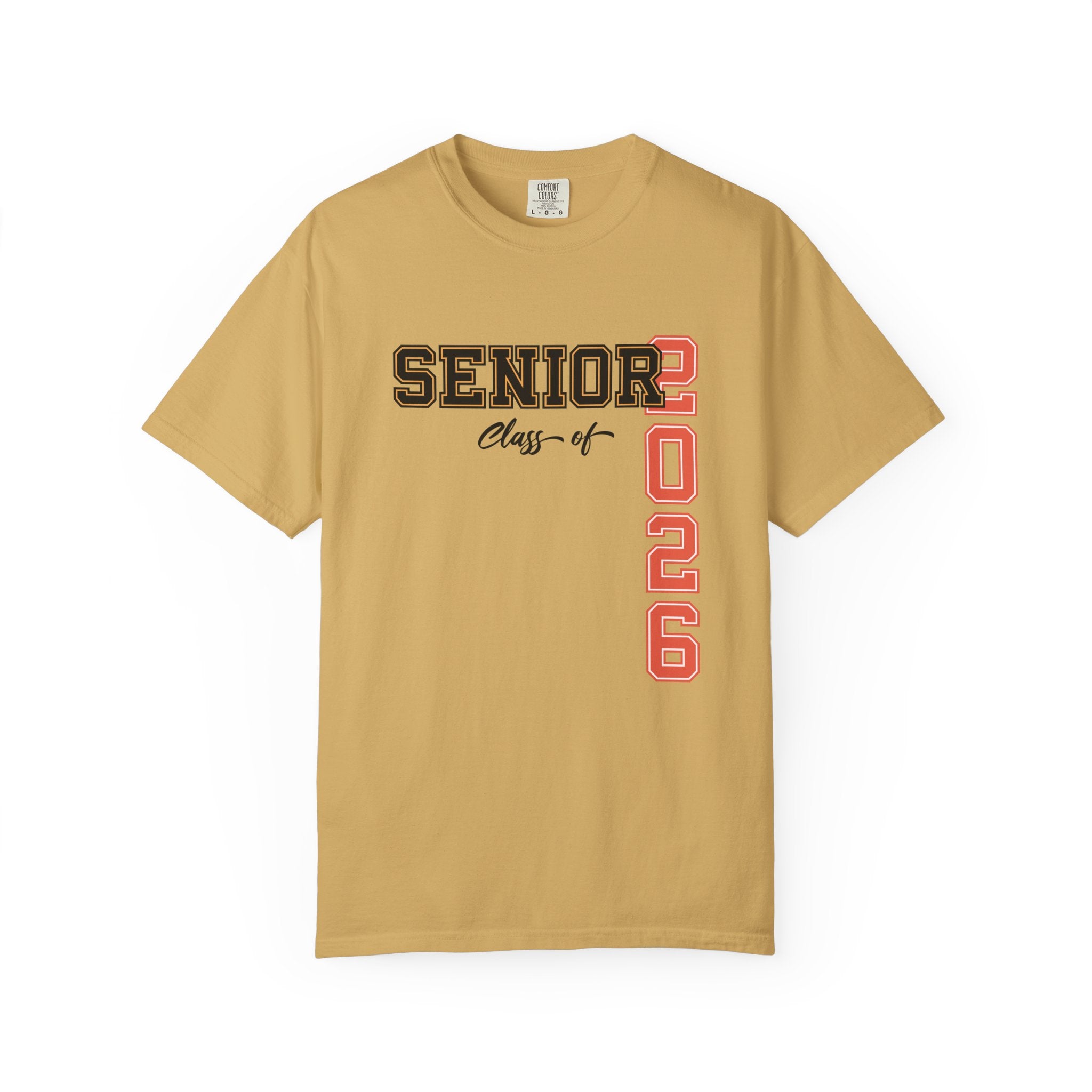 Senior Class of 2026 T-Shirt | Graduation Shirt Senior Year Tee Back to School Top Gift for High School & College