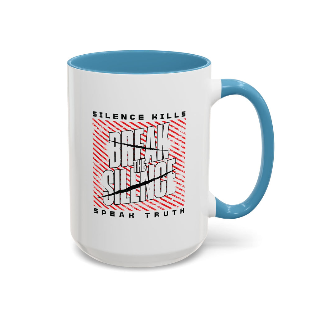 Break the Silence Accent Coffee Mug