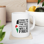 Palestine Freedom Ceramic Mug