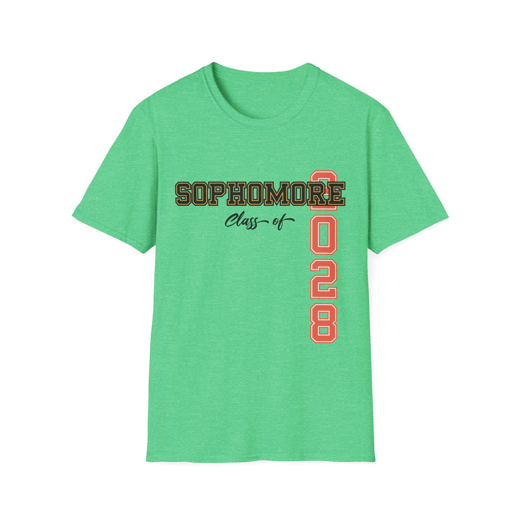 Sophomore Class of 2028 T-Shirt | Graduation Shirt | School Spirit Tee | Trendy Back to School Apparel | Gift