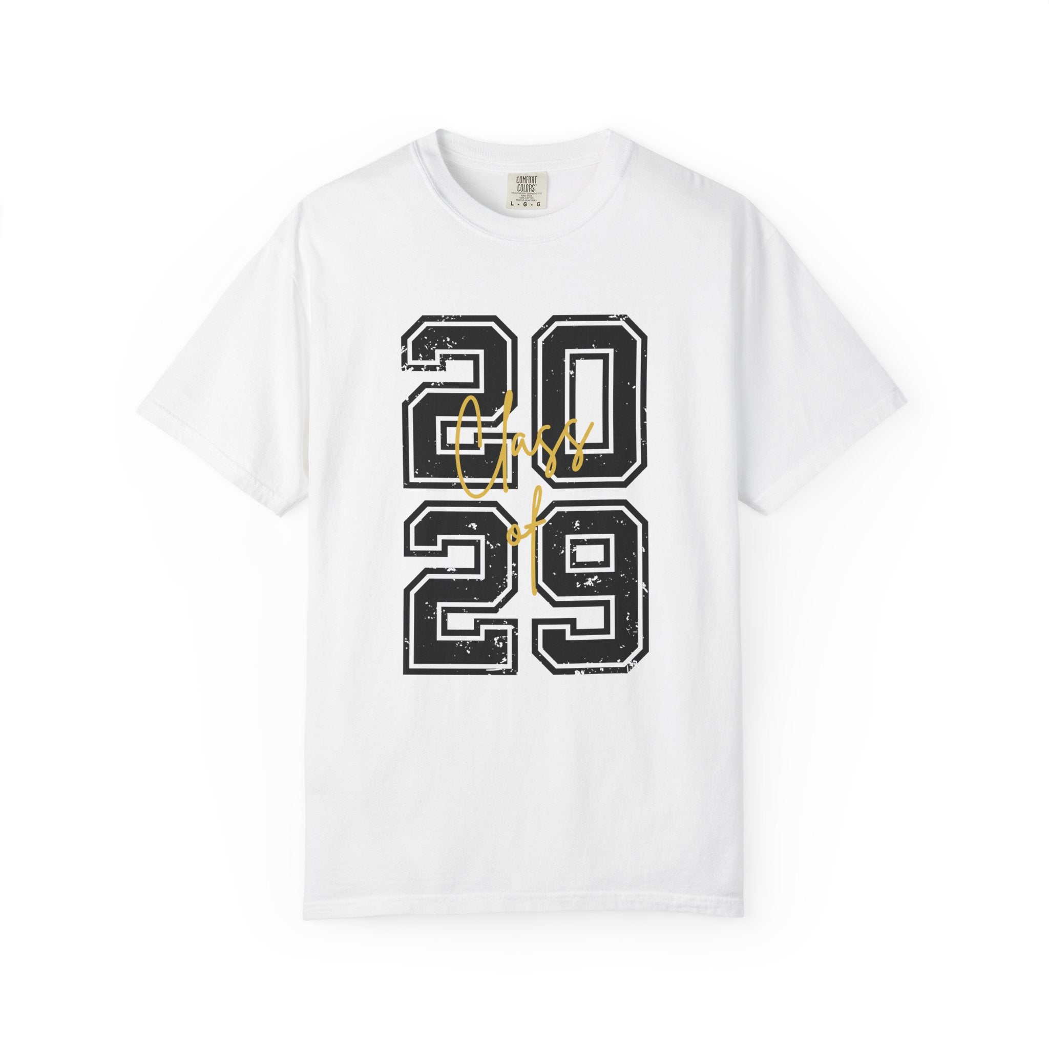 Class of 2029 Vintage Unisex T-Shirt Trendy Graphic Tee for Celebrations Comfortable Everyday Wear Unique Gift Idea