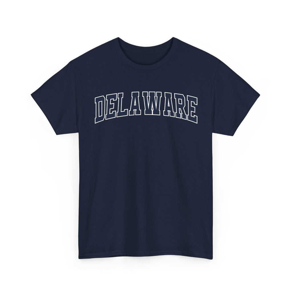 Delaware Vintage Varsity Unisex T-shirt - Navy / S - T-Shirt
