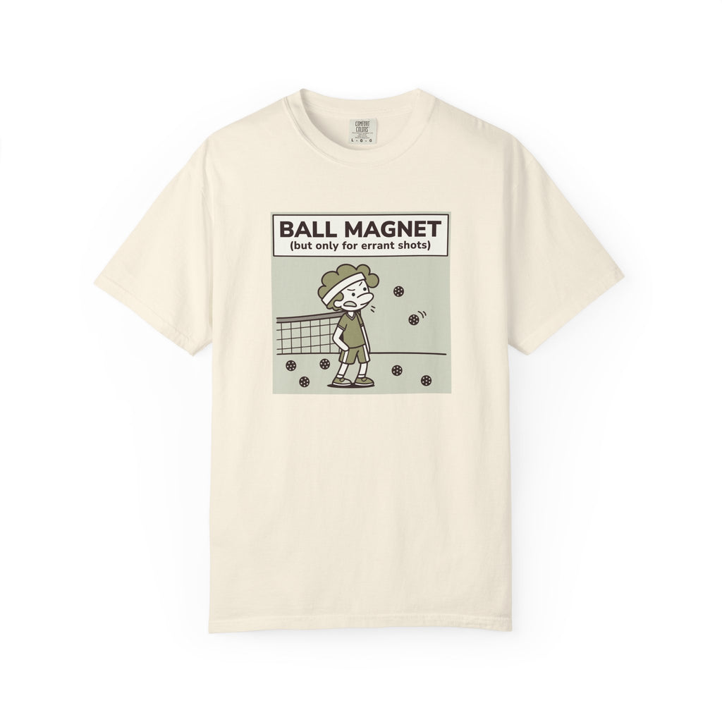 Funny Pickleball T-Shirt | Sarcastic ’Errand Boy’ Graphic Tee for Players - Ivory / S