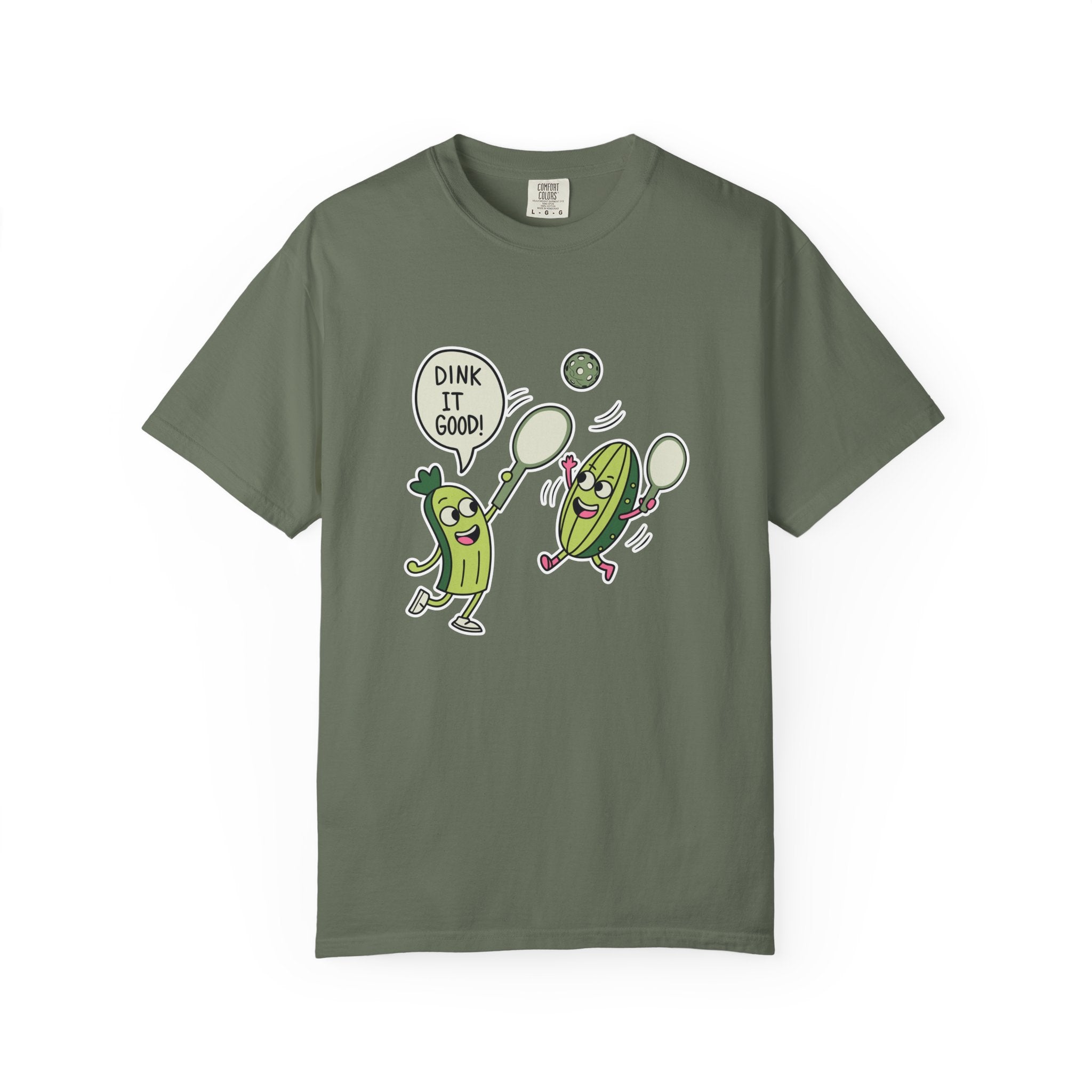 Dink It Good’ Pickleball T-Shirt | Funny Sports Graphic Shirt - Moss / S