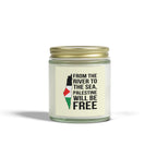 Palestine Freedom Scented Candles - 4oz / Clear / Mango Coconut - Home Decor