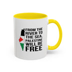 Palestinian Spirit Accent Coffee Mug - 11oz / Yellow