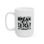 Break the Siege Ceramic Mug - 15oz