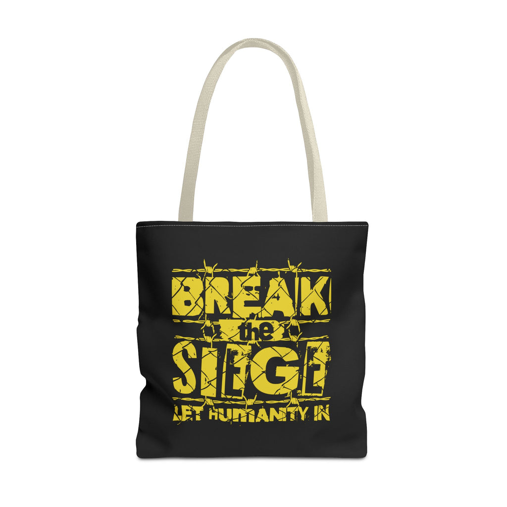 Break the Siege Tote Bag - 18’’ × / Beige - Bags
