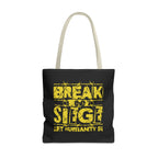 Break the Siege Tote Bag - 18’’ × / Beige - Bags
