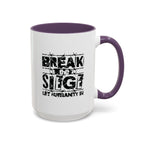 Break the Siege Accent Coffee Mug