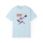 ’Smash Like A Pro’ Pickleball T-Shirt | Retro Sports Quote Tee for Men & Women - Chambray / S