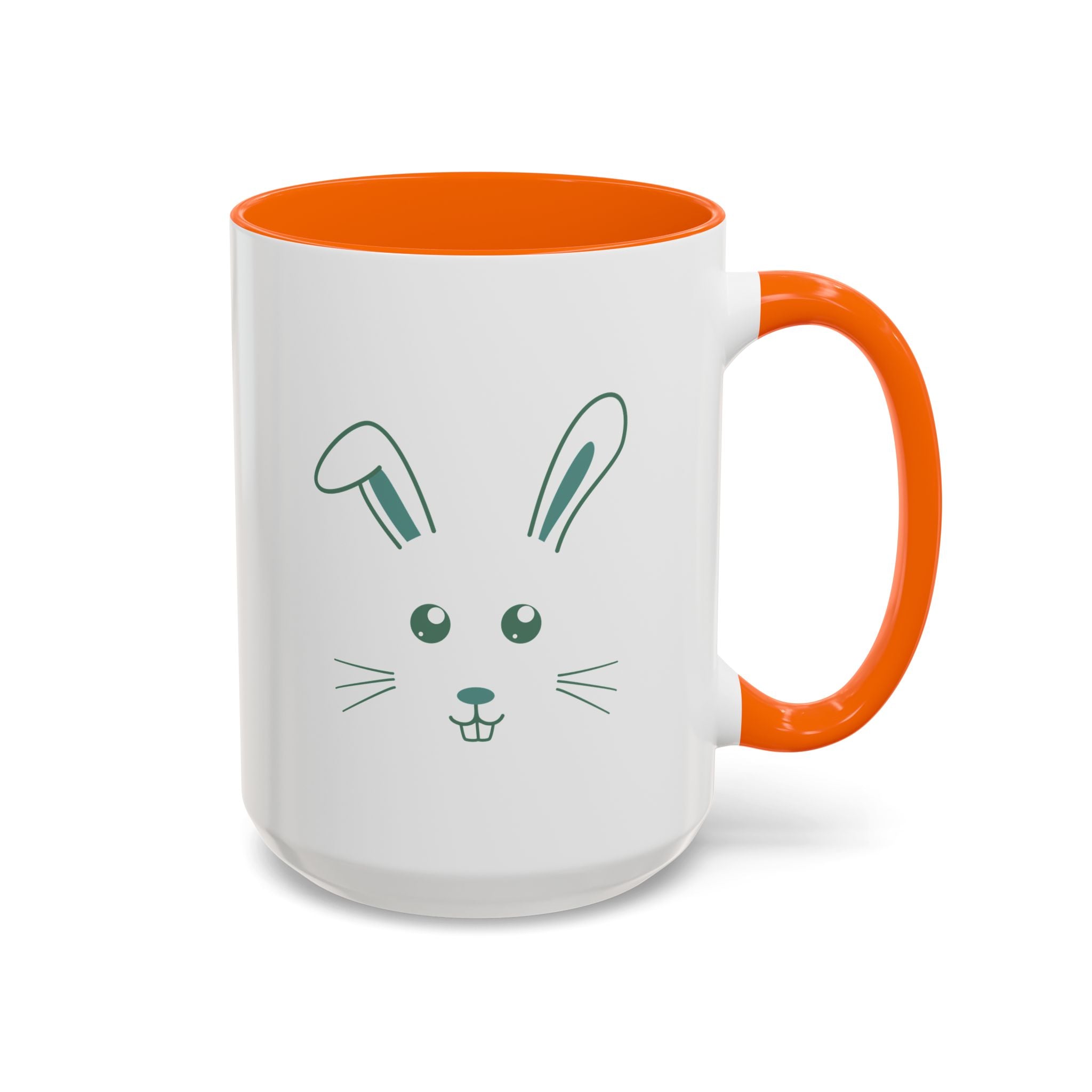 Cute Bunny Rabbit Accent Mug