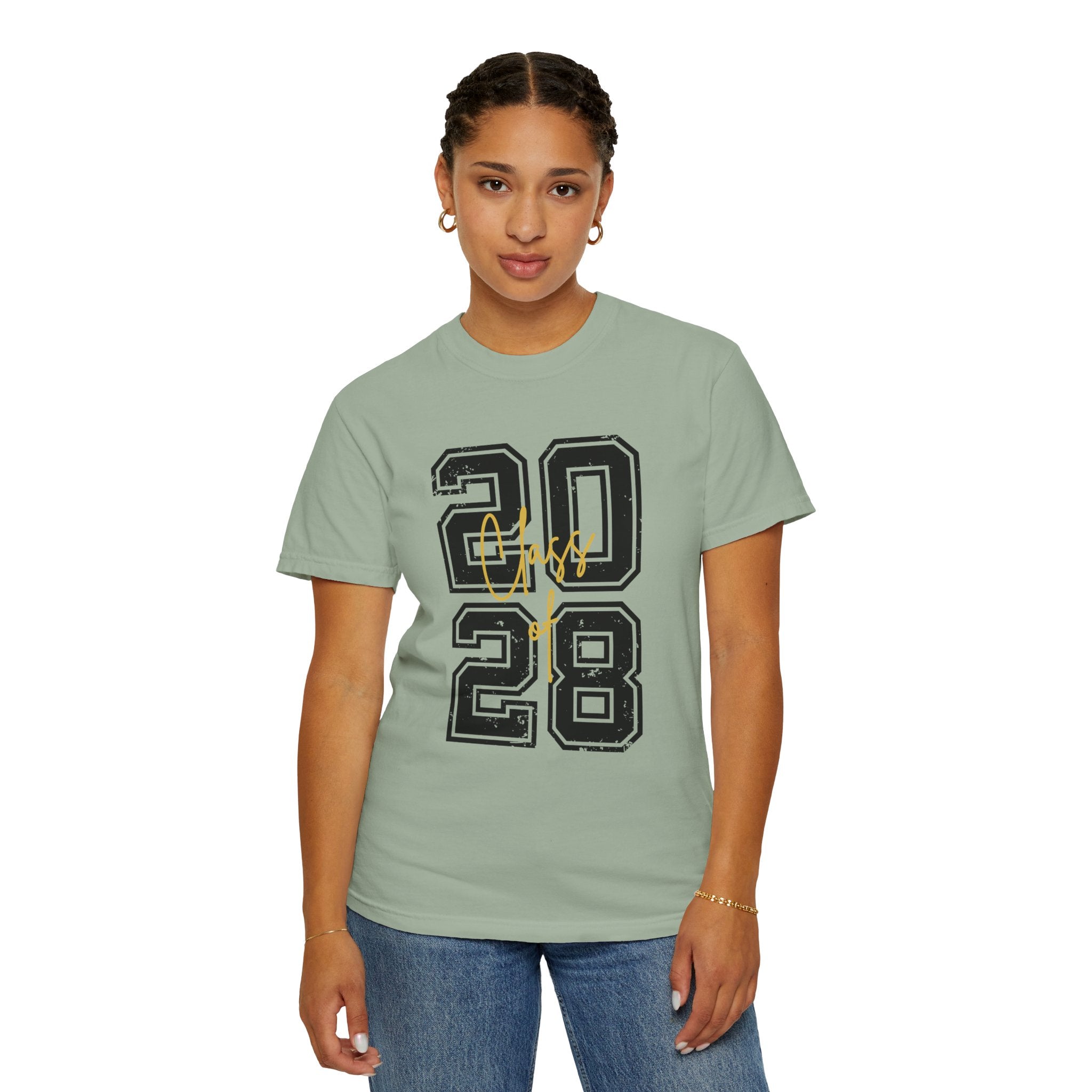 Graduation Unisex T-Shirt 2028 Customizable College Tee High School Graduation Gift Trendy Casual Wear - T-Shirt