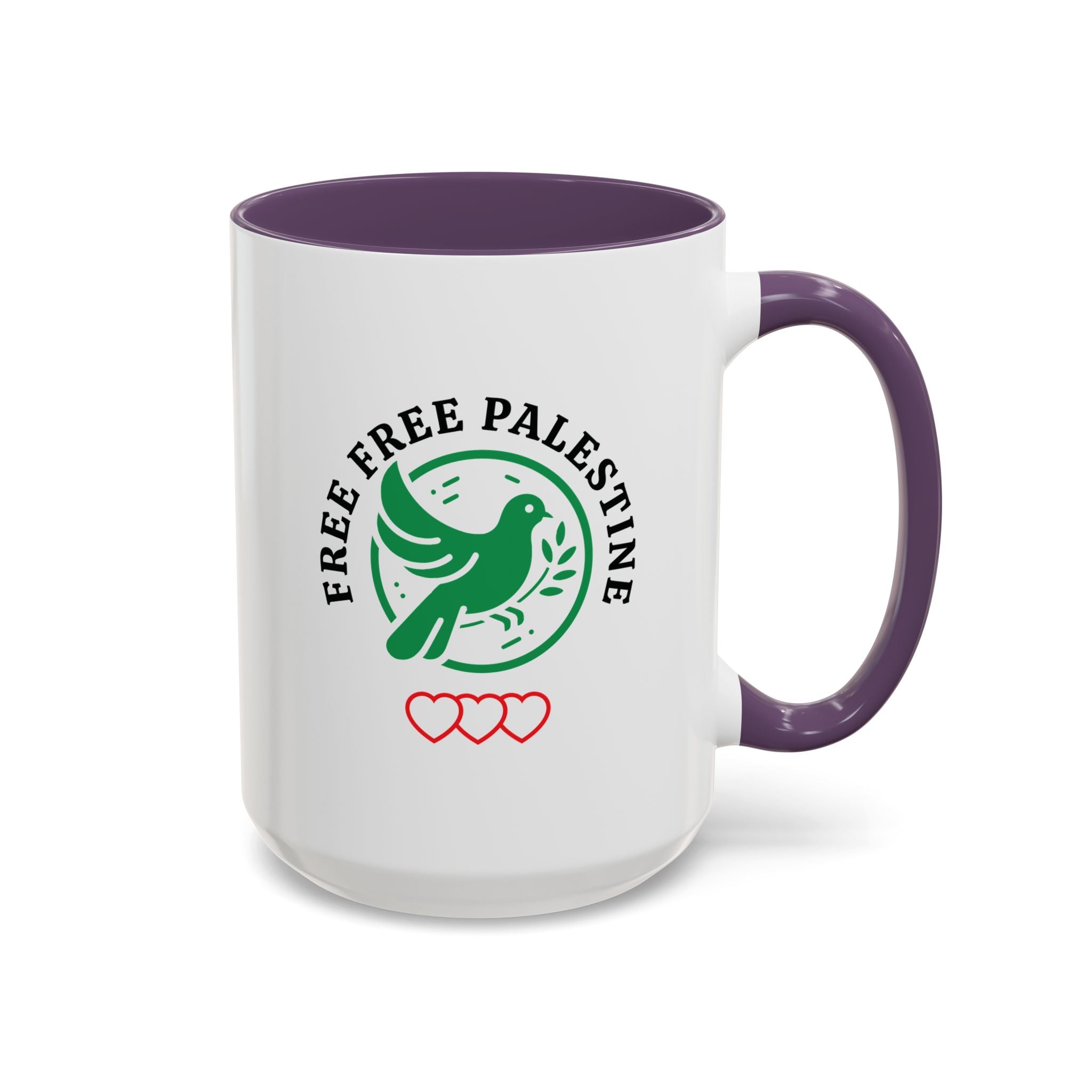 Free Palestine Accent Coffee Mug