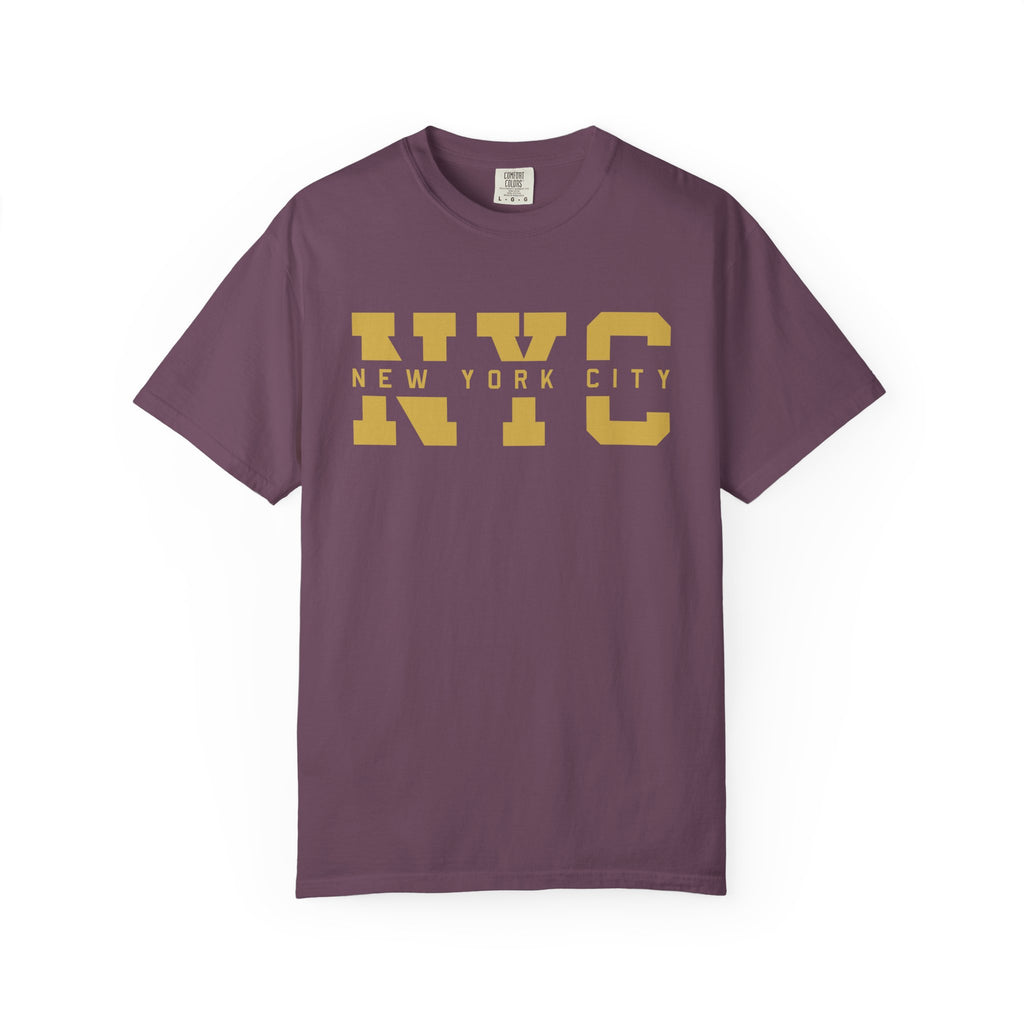 NYC Graphic Unisex T-Shirt - Berry / S