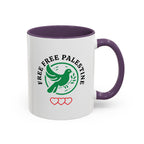 Free Palestine Accent Coffee Mug