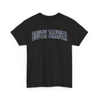 South Dakota Vintage Varsity Unisex T-shirt - Black / S - T-Shirt