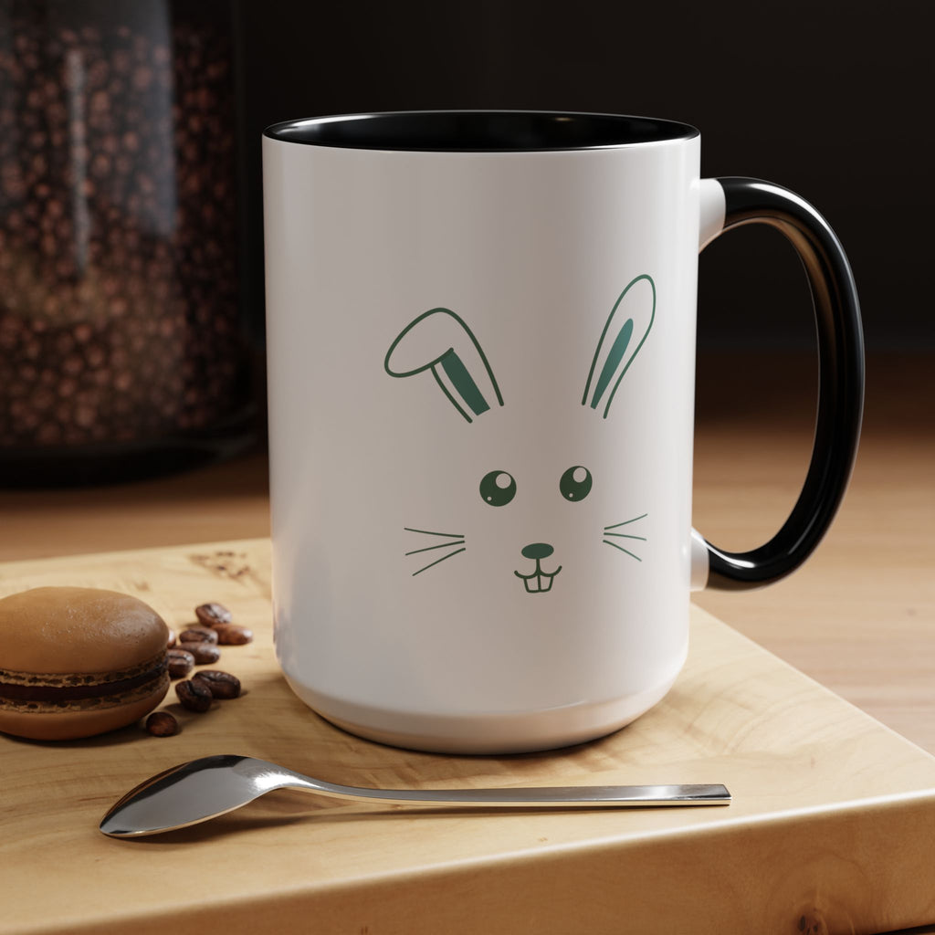 Cute Bunny Rabbit Accent Mug