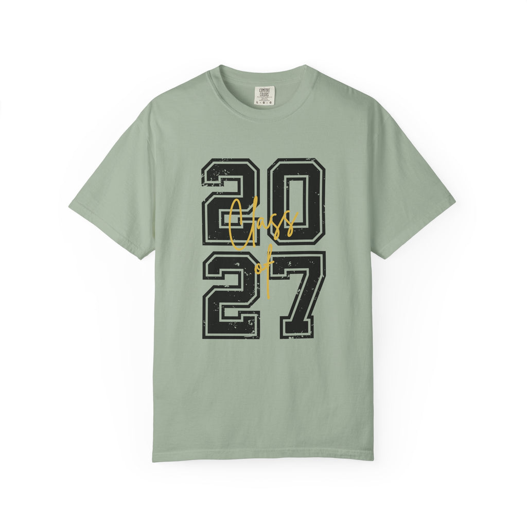 Class of 2027 T-Shirt — Graduation Senior Year Tee - Bay / S - T-Shirt