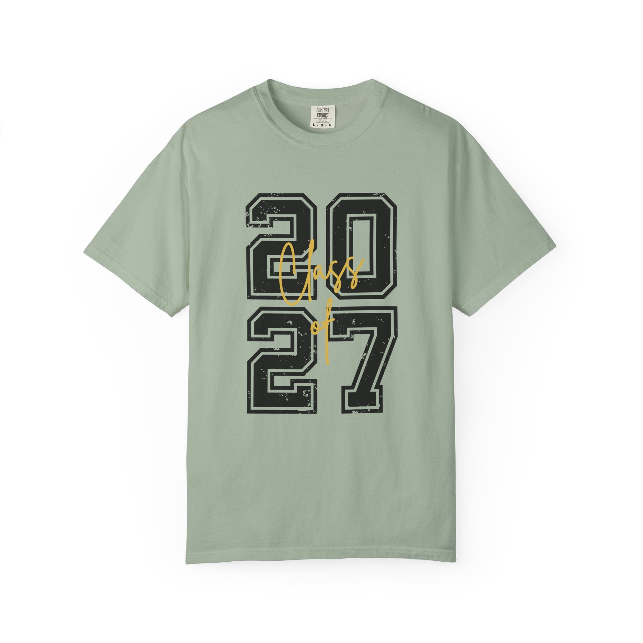 Class of 2027 T-Shirt — Graduation Senior Year Tee - Bay / S - T-Shirt