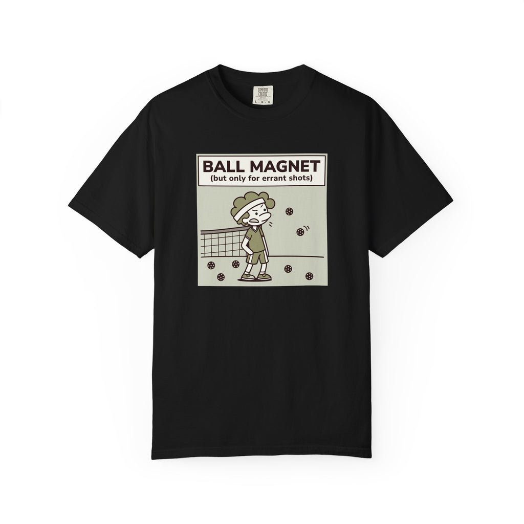Funny Pickleball T-Shirt | Sarcastic ’Errand Boy’ Graphic Tee for Players - Black / S