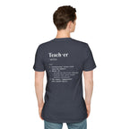 Teacher Definition T-Shirt (V3 - Back Print) - T-Shirt
