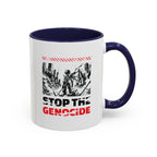 Stop the Genocide Accent Coffee Mug