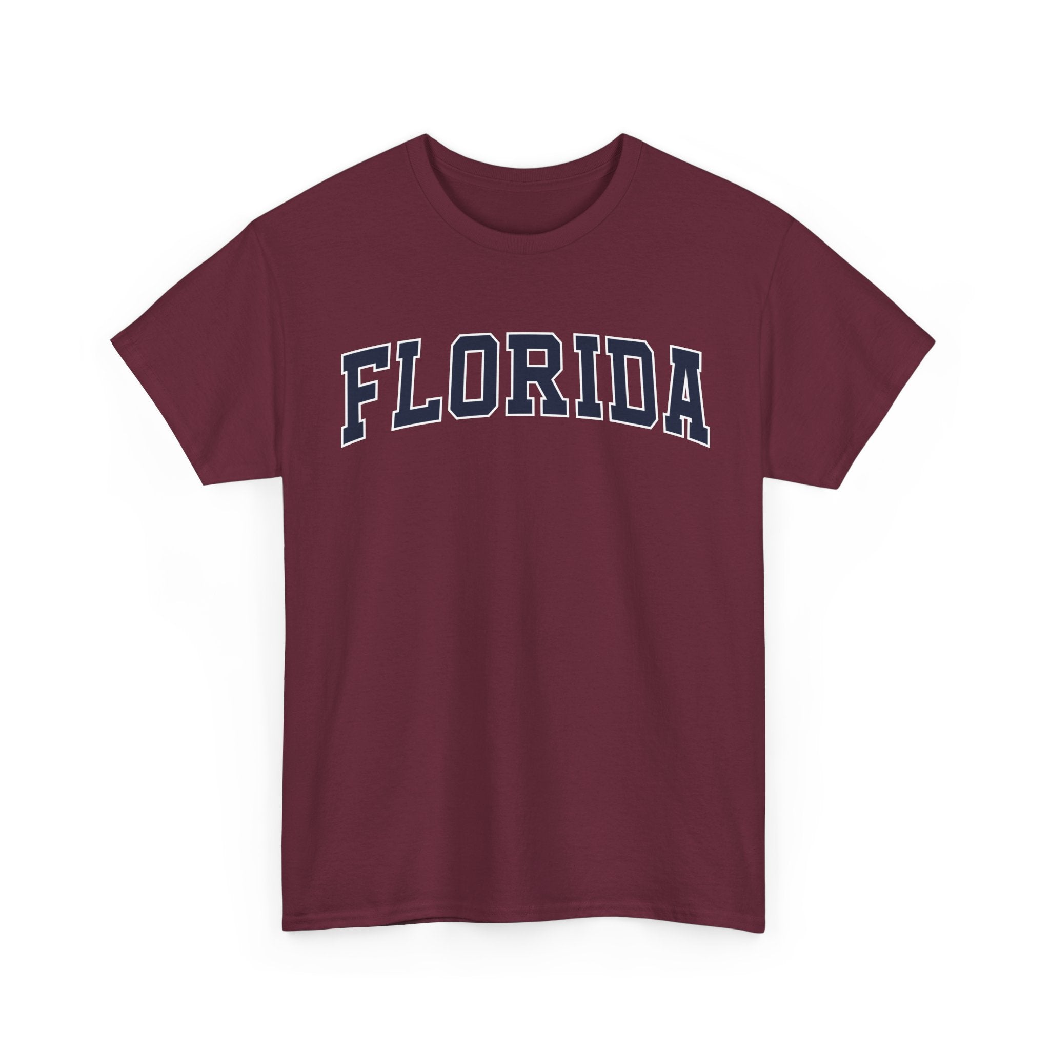 Florida Vintage Varsity Unisex T-shirt - Maroon / S - T-Shirt