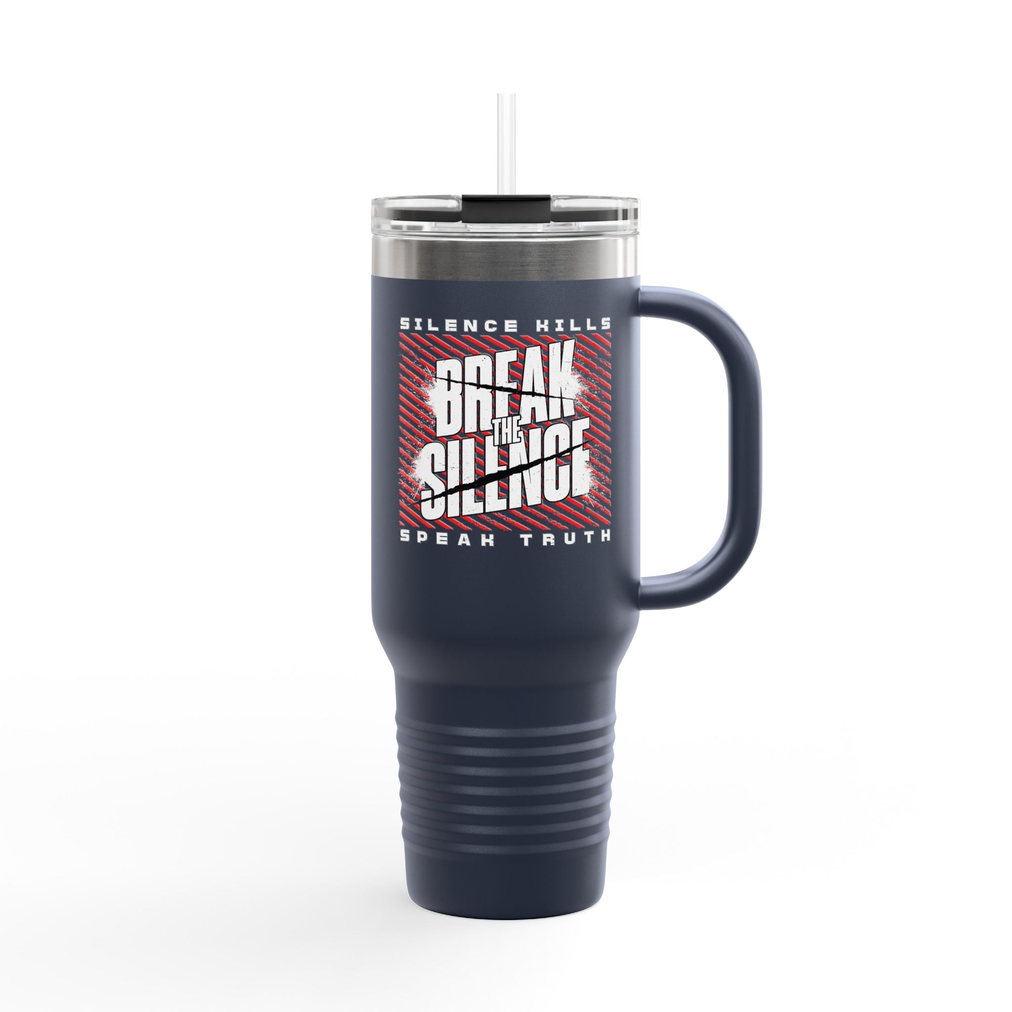 Break the Silence Insulated Travel Mug