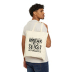 Break the Siege Cotton Canvas Tote Bag - Bags