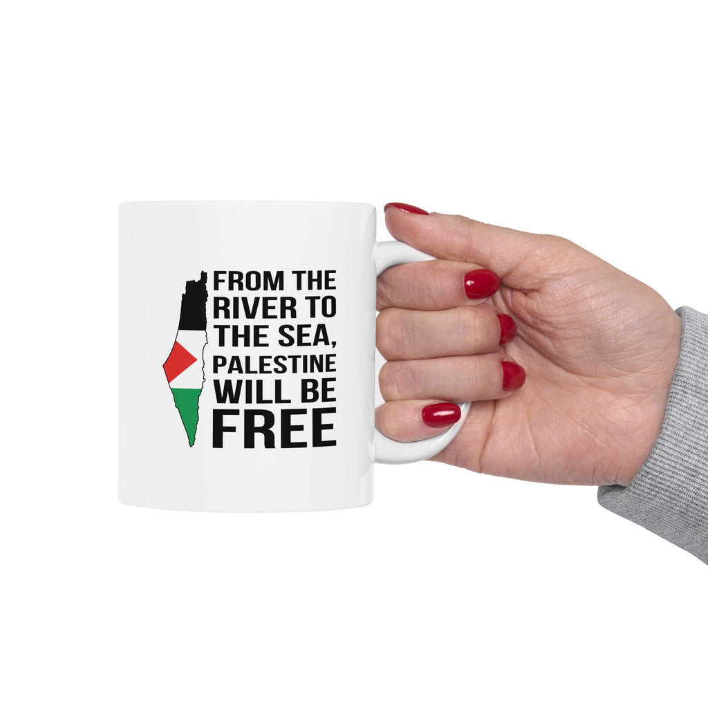 Palestine Freedom Ceramic Mug