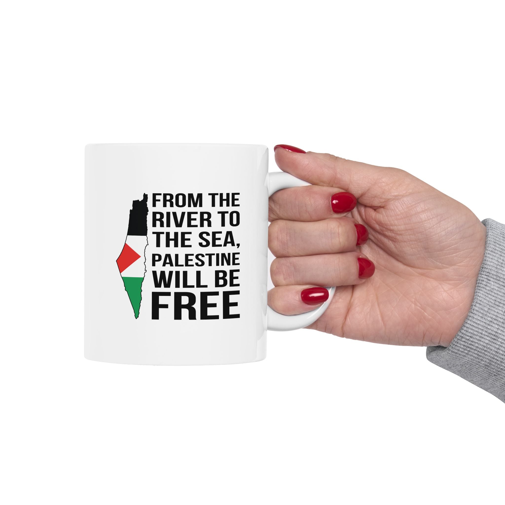 Palestine Freedom Ceramic Mug