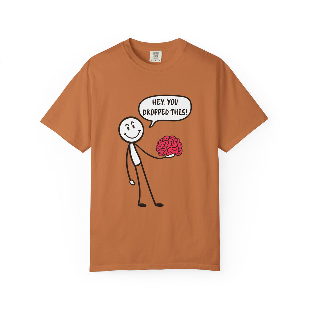 Brainy Humor Graphic Tee | Funny Nerdy Gift Idea - Yam / S - T-Shirt