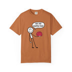Brainy Humor Graphic Tee | Funny Nerdy Gift Idea - Yam / S - T-Shirt