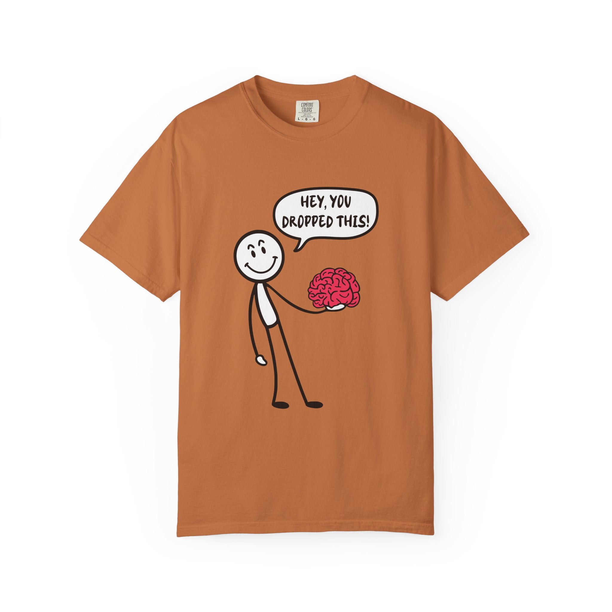 Brainy Humor Graphic Tee | Funny Nerdy Gift Idea - Yam / S - T-Shirt