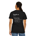 Teacher Definition T-Shirt (V1 - Back Print) - T-Shirt