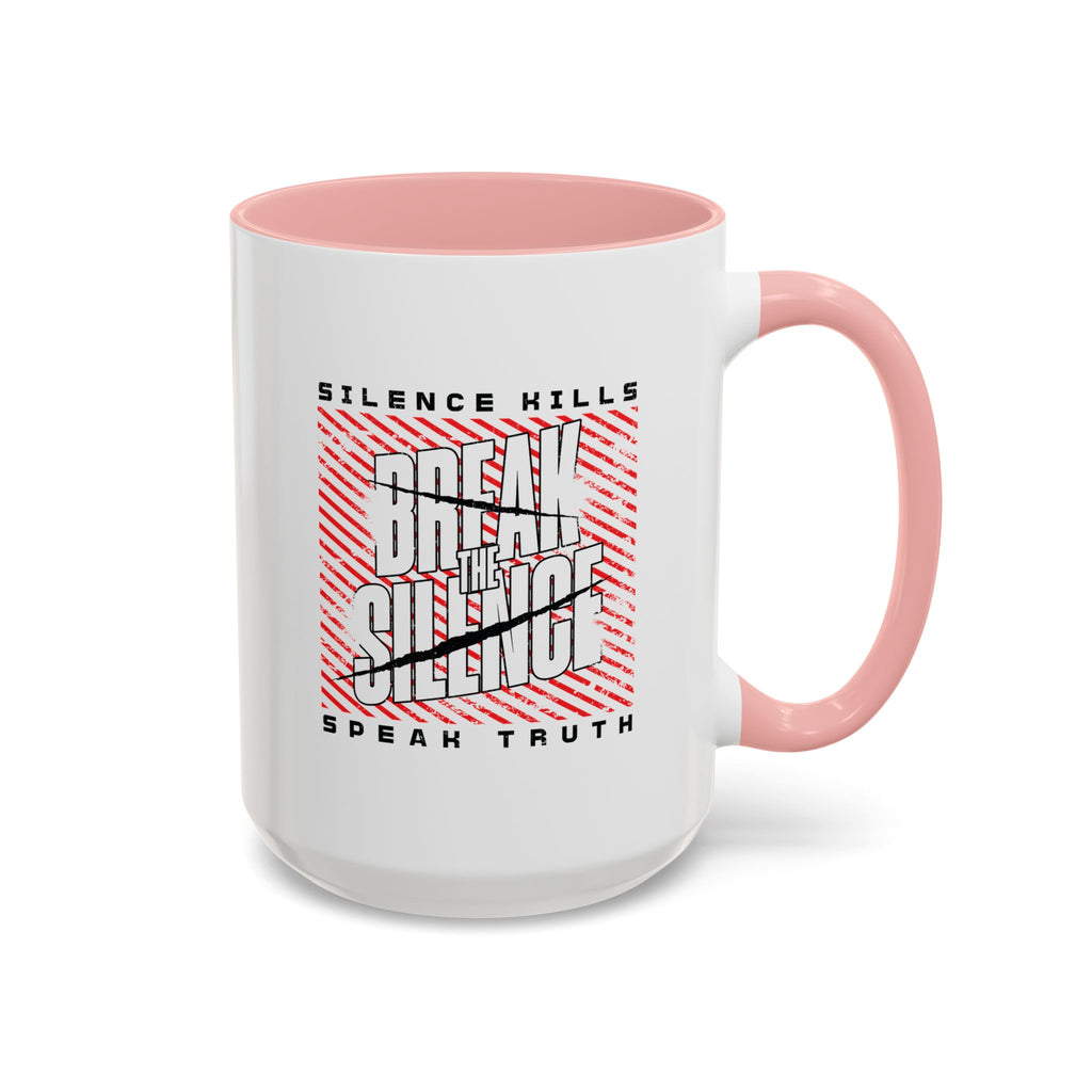 Break the Silence Accent Coffee Mug
