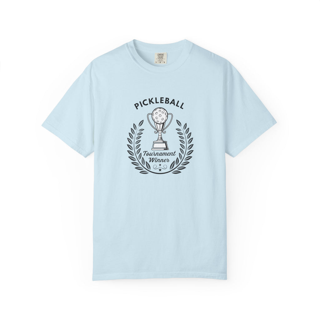 Pickleball Champion T-Shirt | Motivational Athletic Tee for Men & Women - Chambray / S