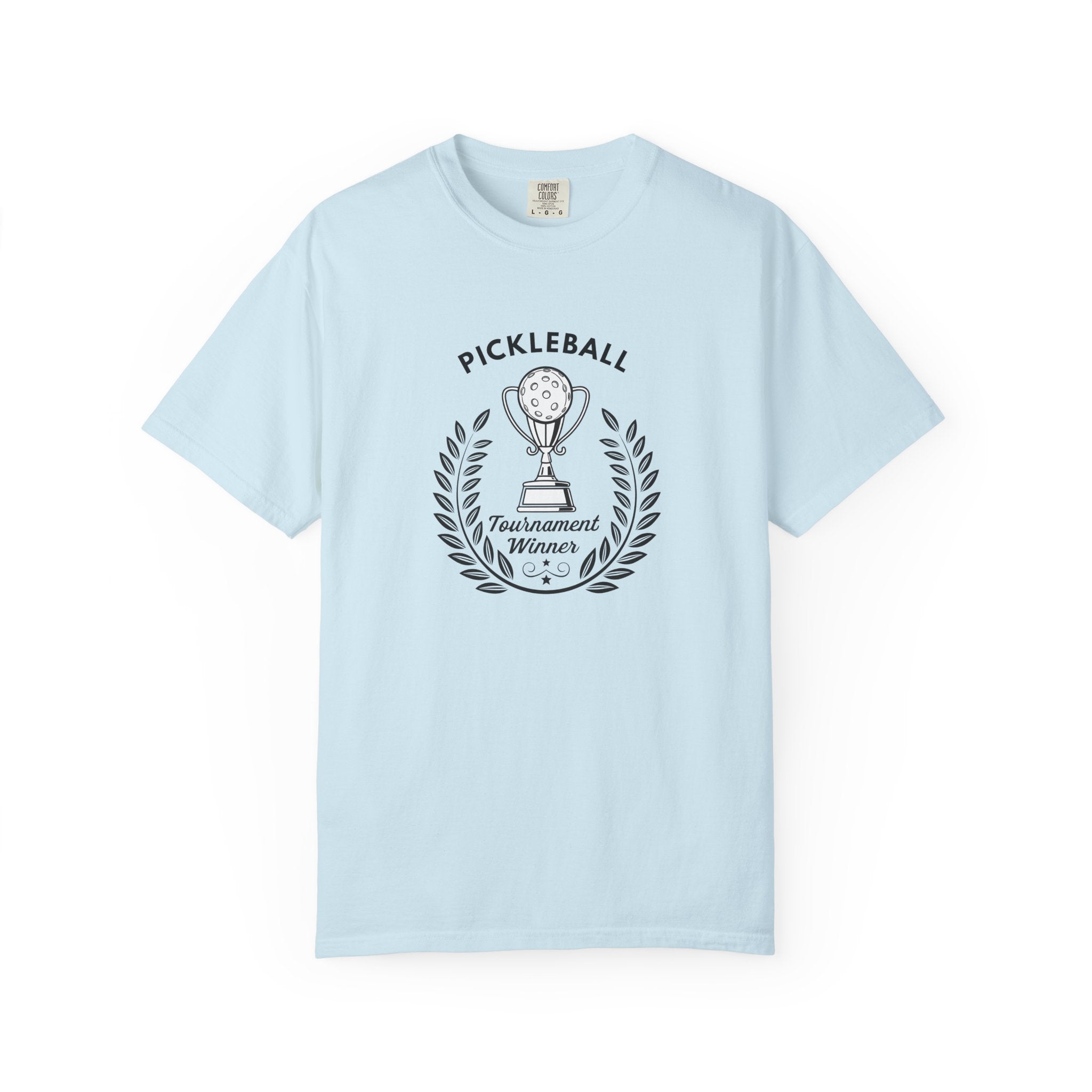 Pickleball Champion T-Shirt | Motivational Athletic Tee for Men & Women - Chambray / S