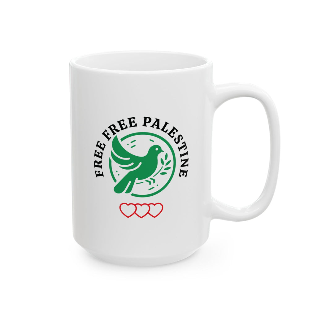 Free Palestine Ceramic Mug
