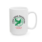 Free Palestine Ceramic Mug