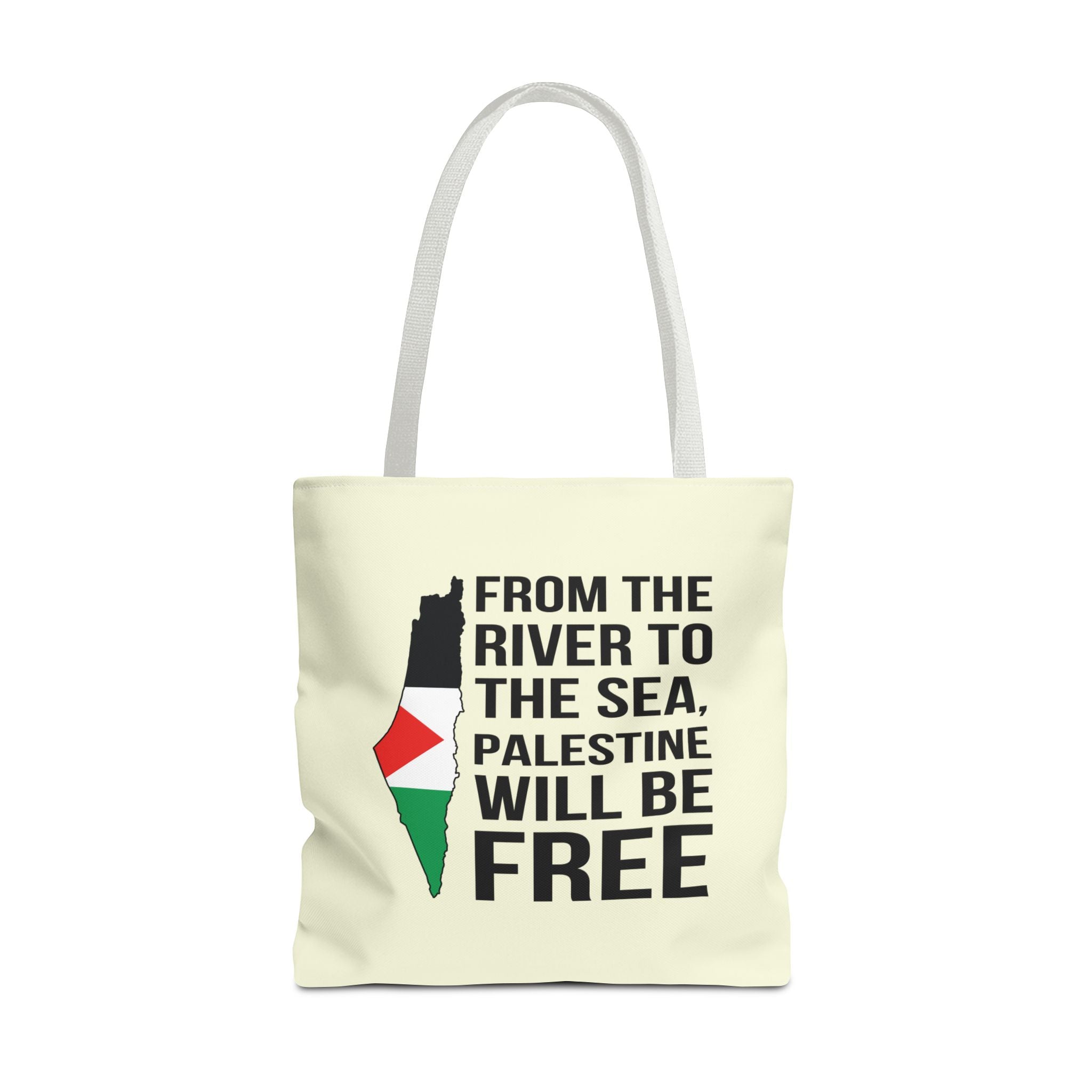 Palestine Pride Tote Bag - 18’’ × / White - Bags