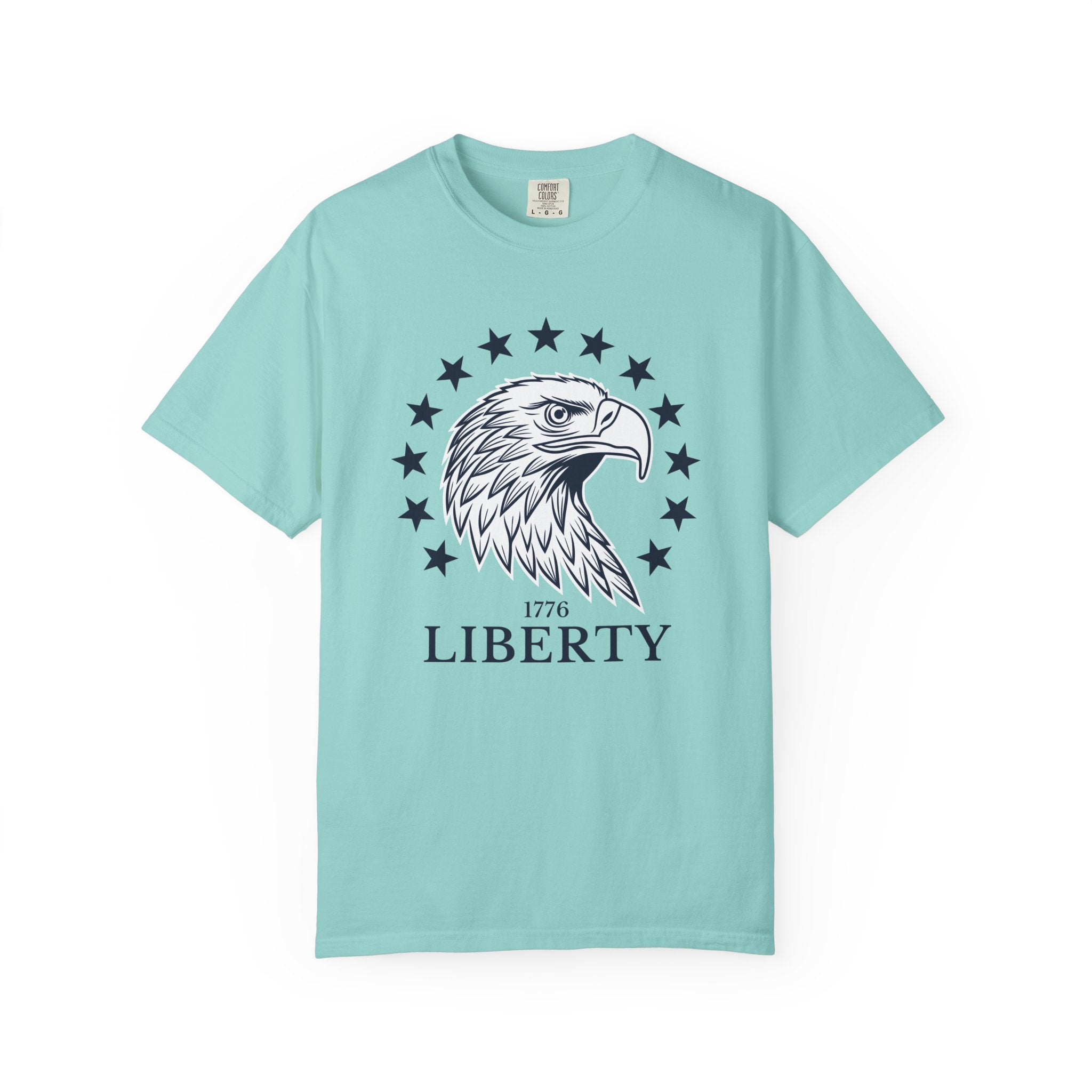 Liberty Graphic Eagle T-Shirt - Chalky Mint / S