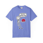 Brainy Humor Graphic Tee | Funny Nerdy Gift Idea - Flo Blue / S - T-Shirt