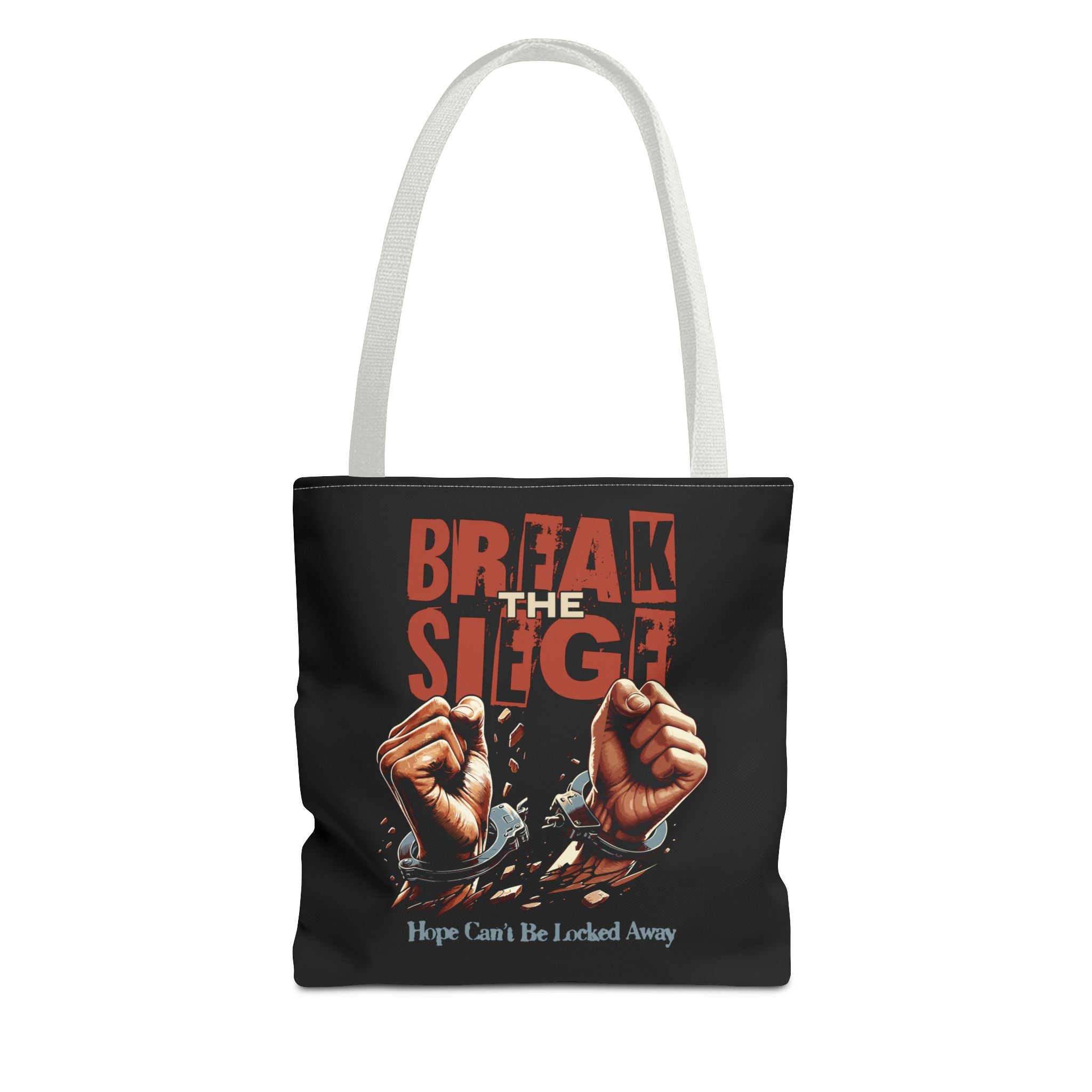 Break Siege Tote Bag - 13’’ × / White - Bags